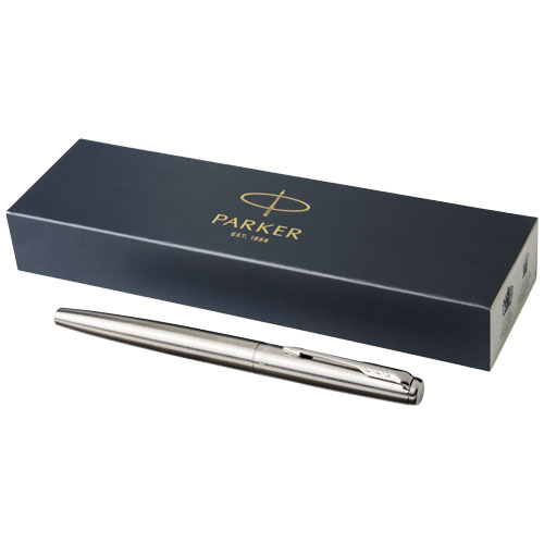 Stylo plume acier inoxydable publicitaire Jotter Parker Acier et Chrome